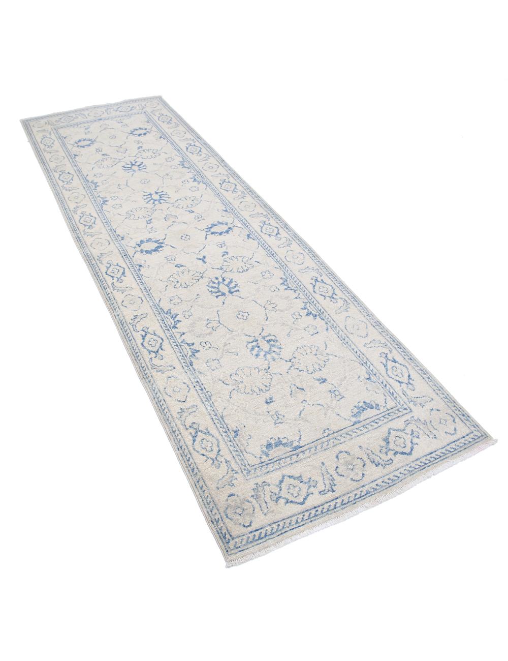 Hand Knotted Serenity Wool Rug - 2'7'' x 8'4''