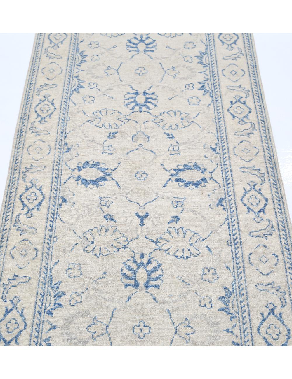 Hand Knotted Serenity Wool Rug - 2'7'' x 8'4'' Arteverk Arteverk Rugs