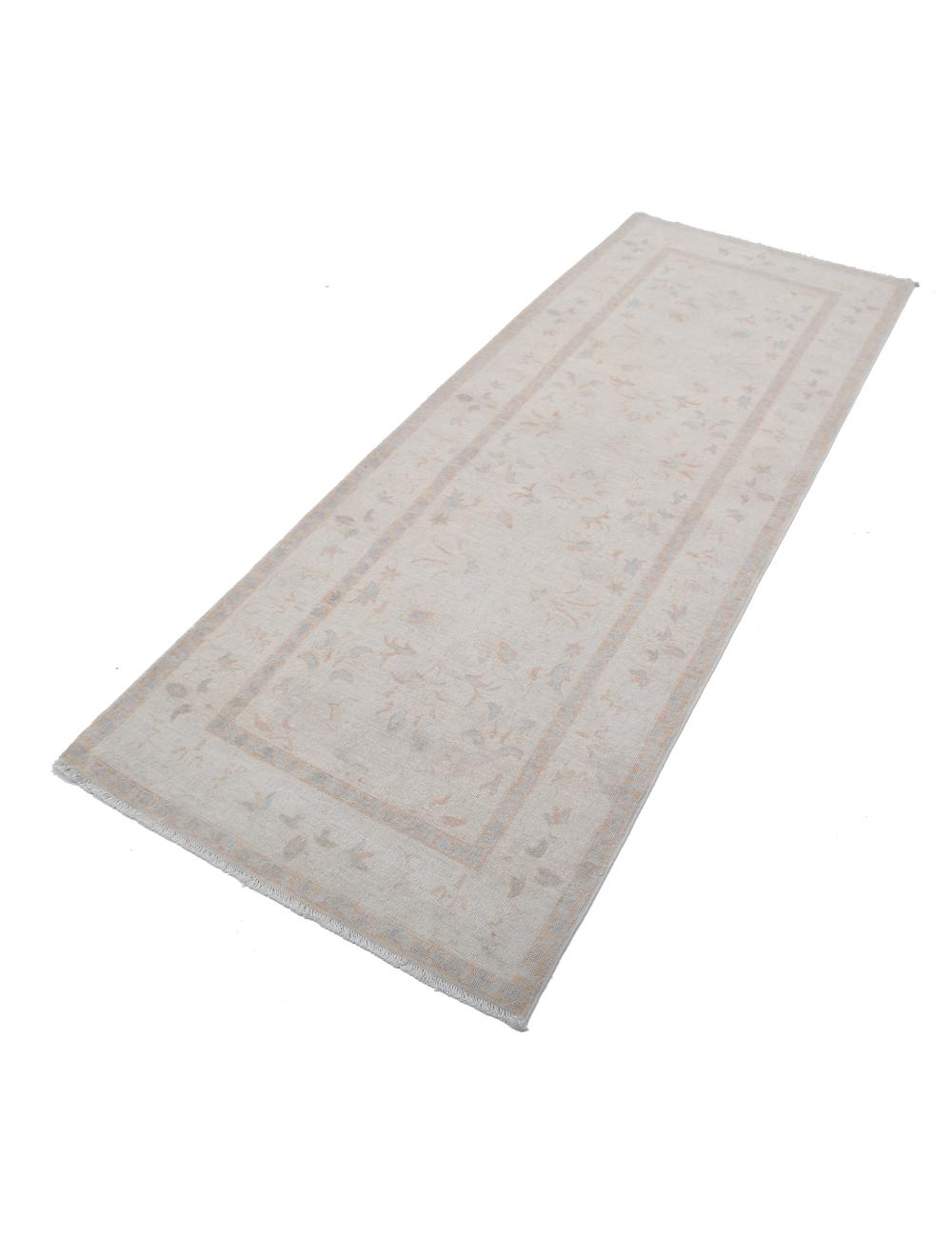 Hand Knotted Serenity Wool Rug - 2'10'' x 7'7'' Arteverk Arteverk Rugs