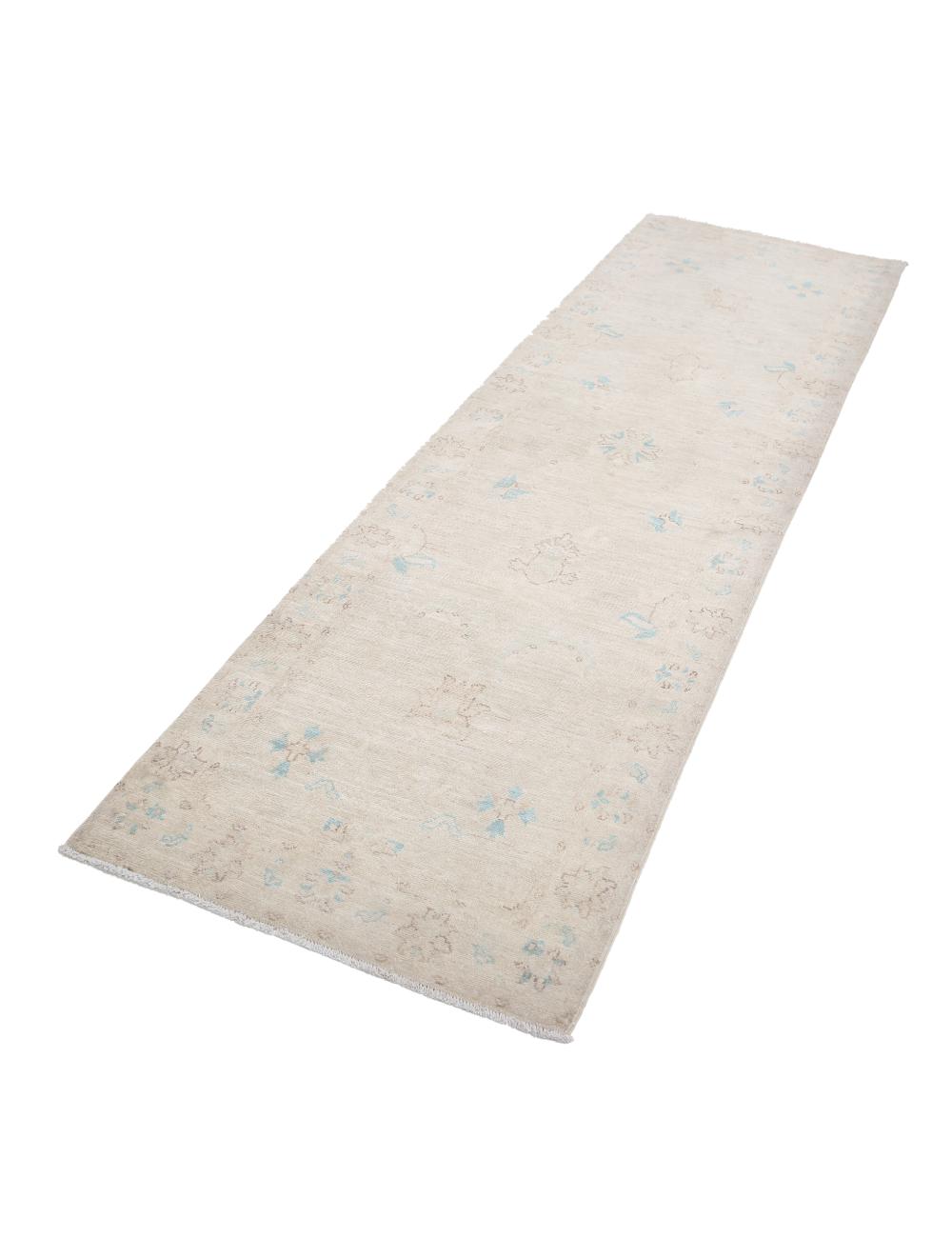 Hand Knotted Serenity Wool Rug - 2'6'' x 8'5'' Arteverk Arteverk Rugs
