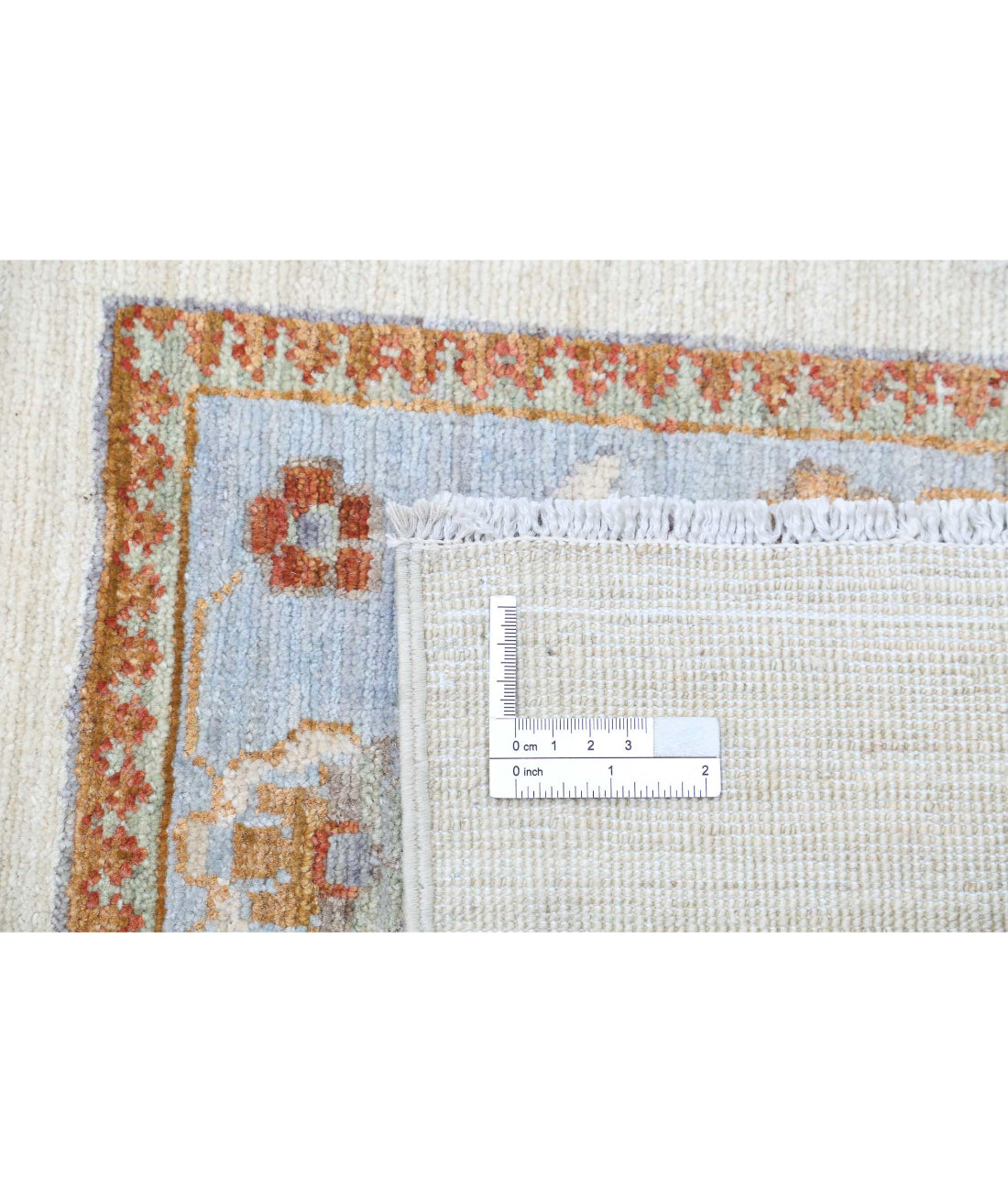 Hand Knotted Serenity Wool Rug - 8'1'' x 11'10'' 8'1'' x 11'10'' (243 X 355) / Ivory / Grey