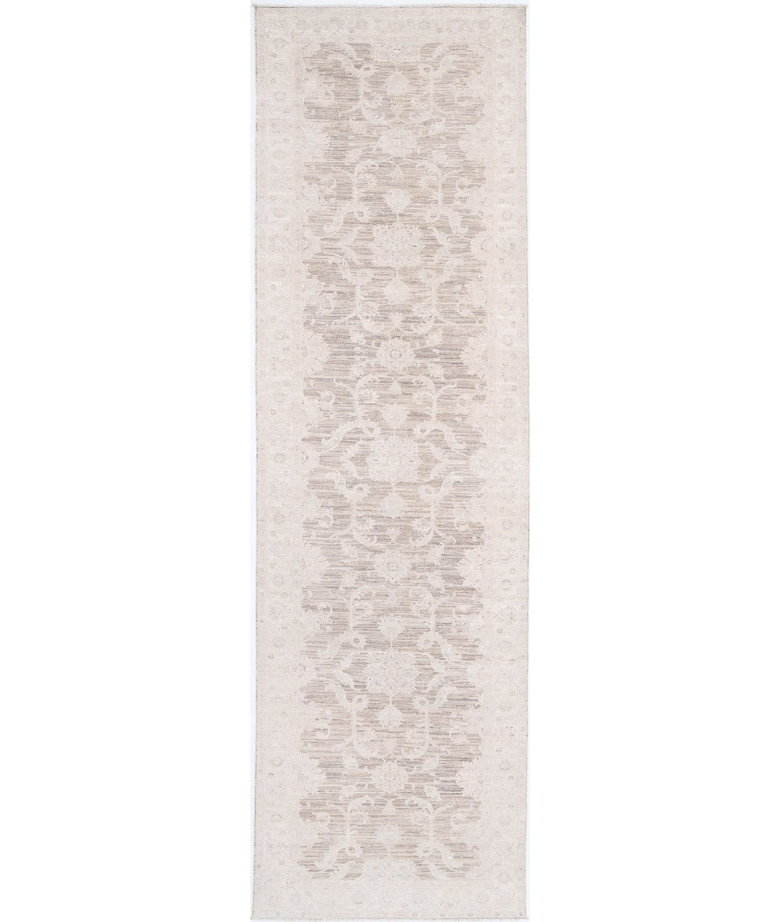 Hand Knotted Serenity Wool Rug - 4'0'' x 15'1''