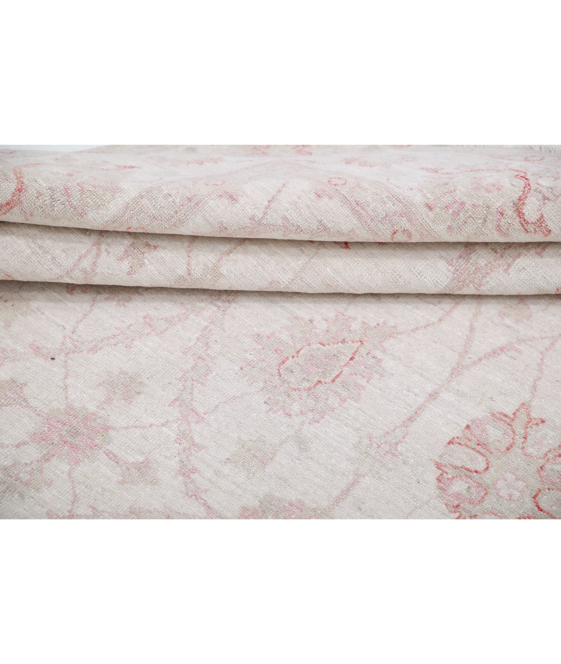 Hand Knotted Serenity Wool Rug - 5'4'' x 7'7'' 5'4'' x 7'7'' (160 X 228) / Ivory / Ivory