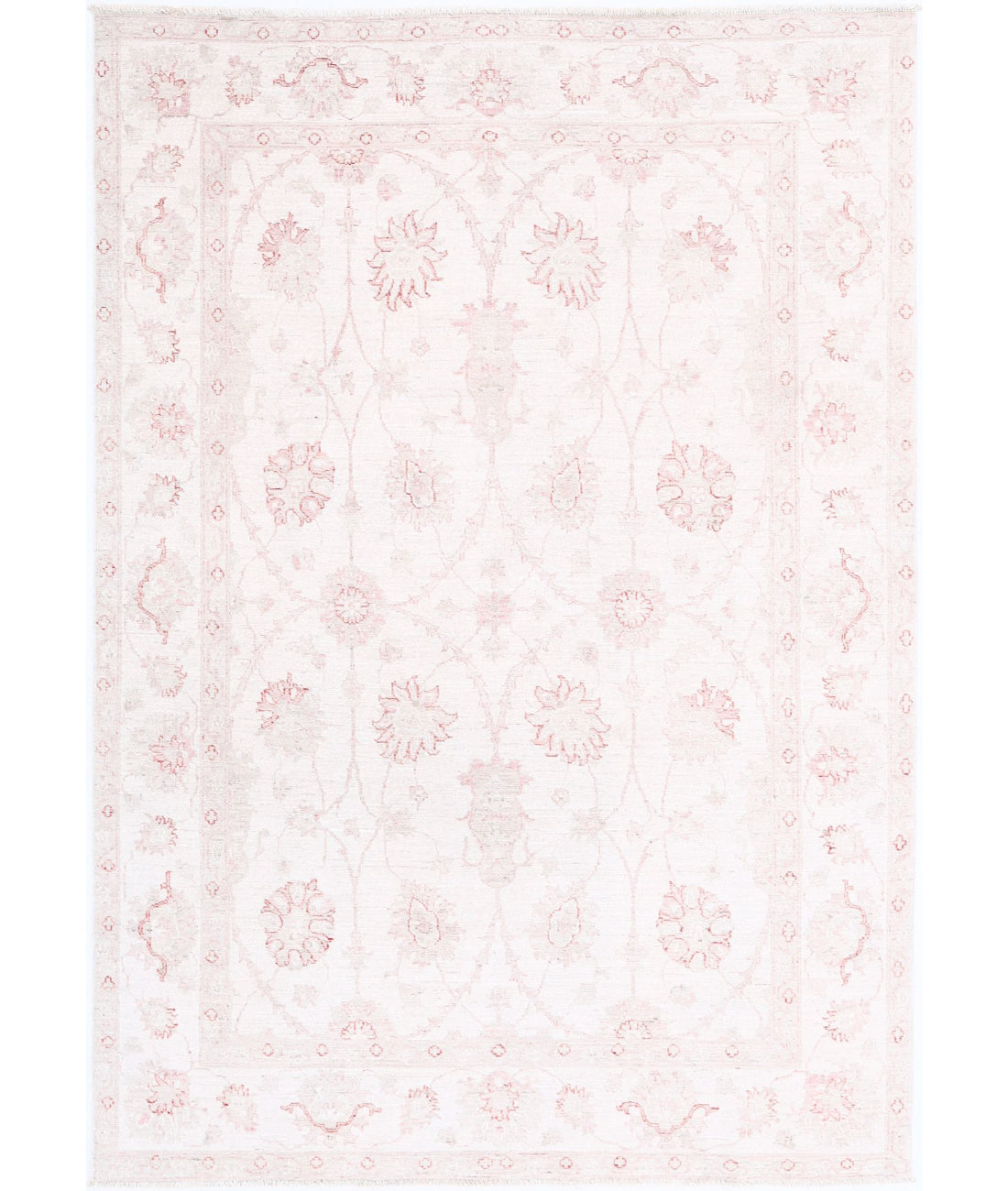 Hand Knotted Serenity Wool Rug - 5'4'' x 7'7''