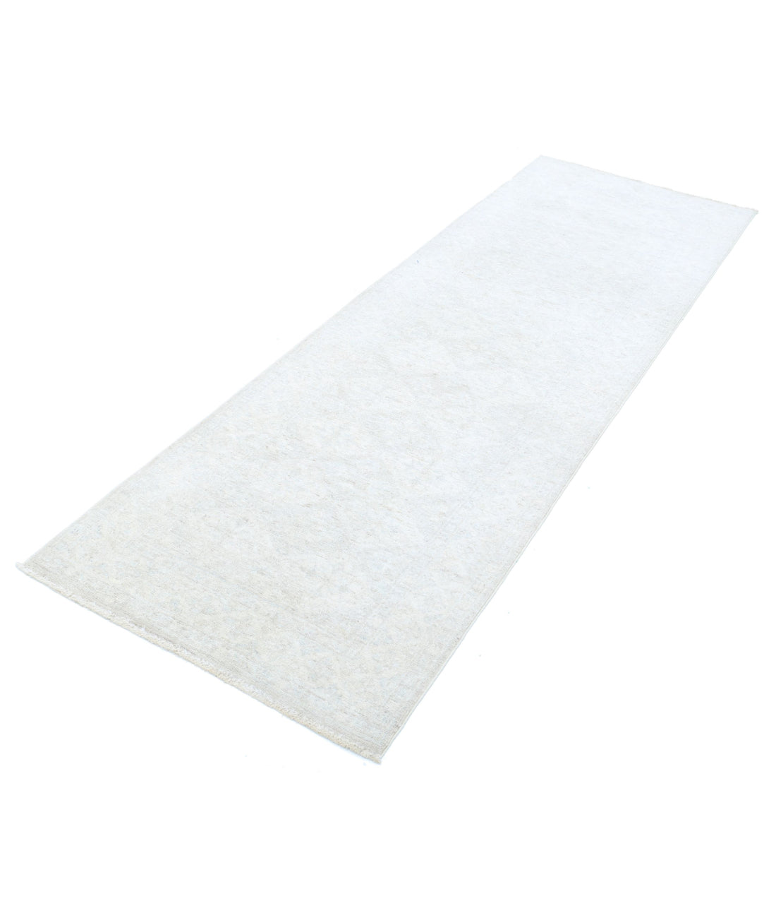 Hand Knotted Serenity Wool Rug - 2'8'' x 8'1'' 2'8'' x 8'1'' (80 X 243) / Taupe / Ivory