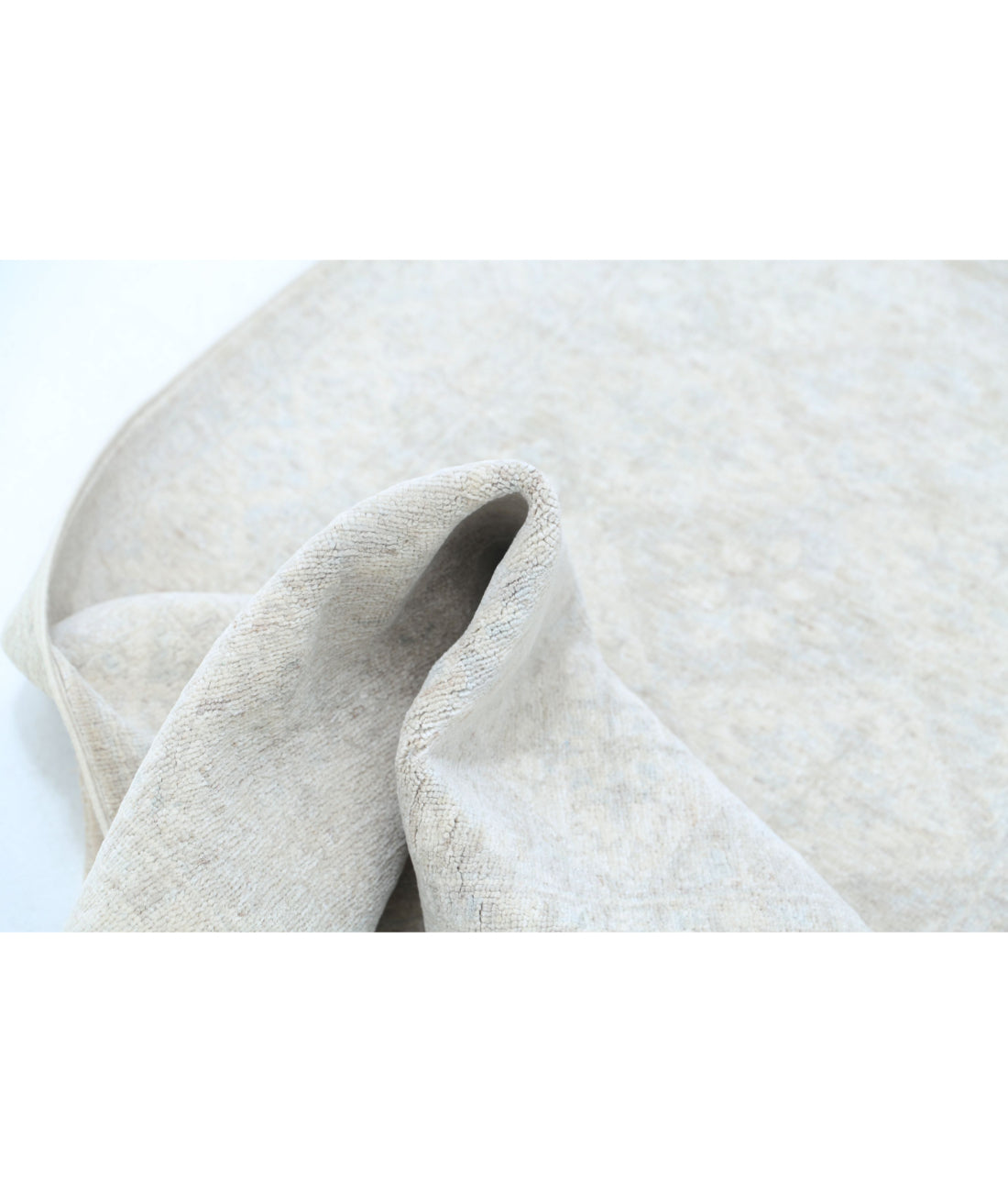 Hand Knotted Serenity Wool Rug - 2'8'' x 8'1'' 2'8'' x 8'1'' (80 X 243) / Taupe / Ivory