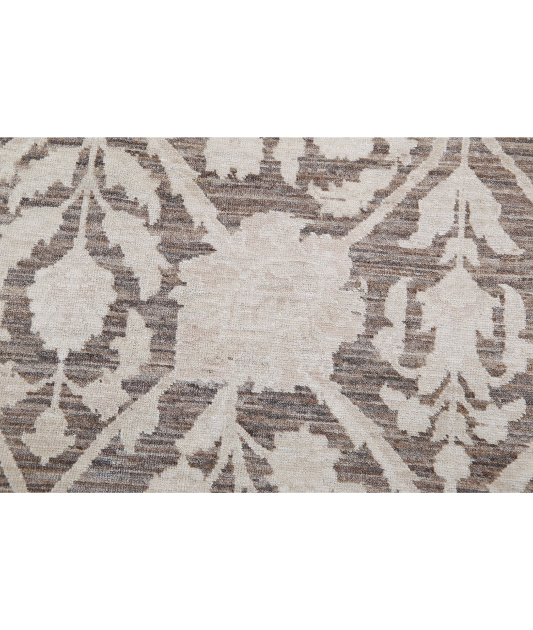 Hand Knotted Serenity Wool Rug - 8'9'' x 11'0'' 8'9'' x 11'0'' (263 X 330) / Brown / Ivory