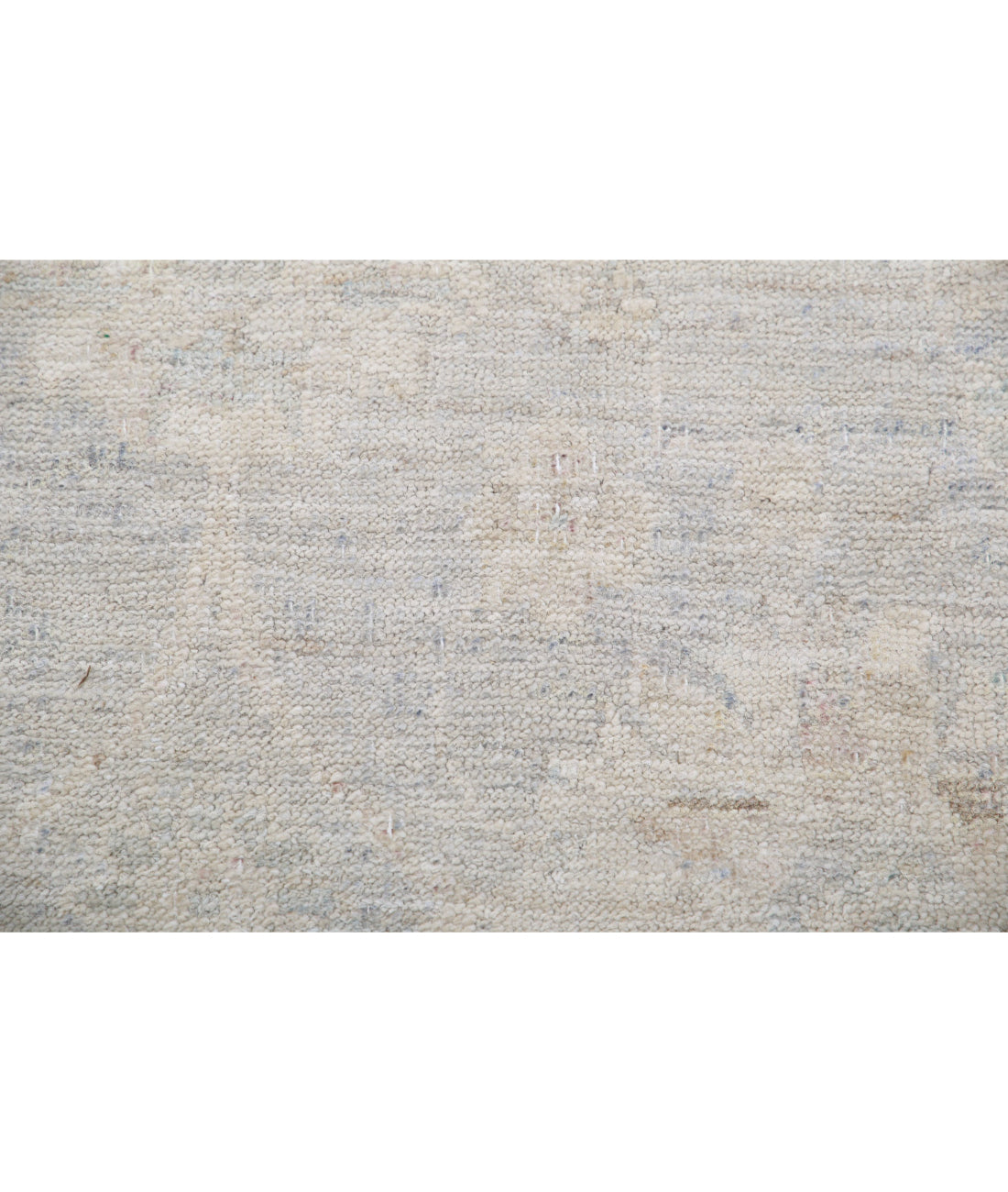Hand Knotted Serenity Wool Rug - 3'11'' x 14'2'' 3'11'' x 14'2'' (118 X 425) / Grey / Ivory