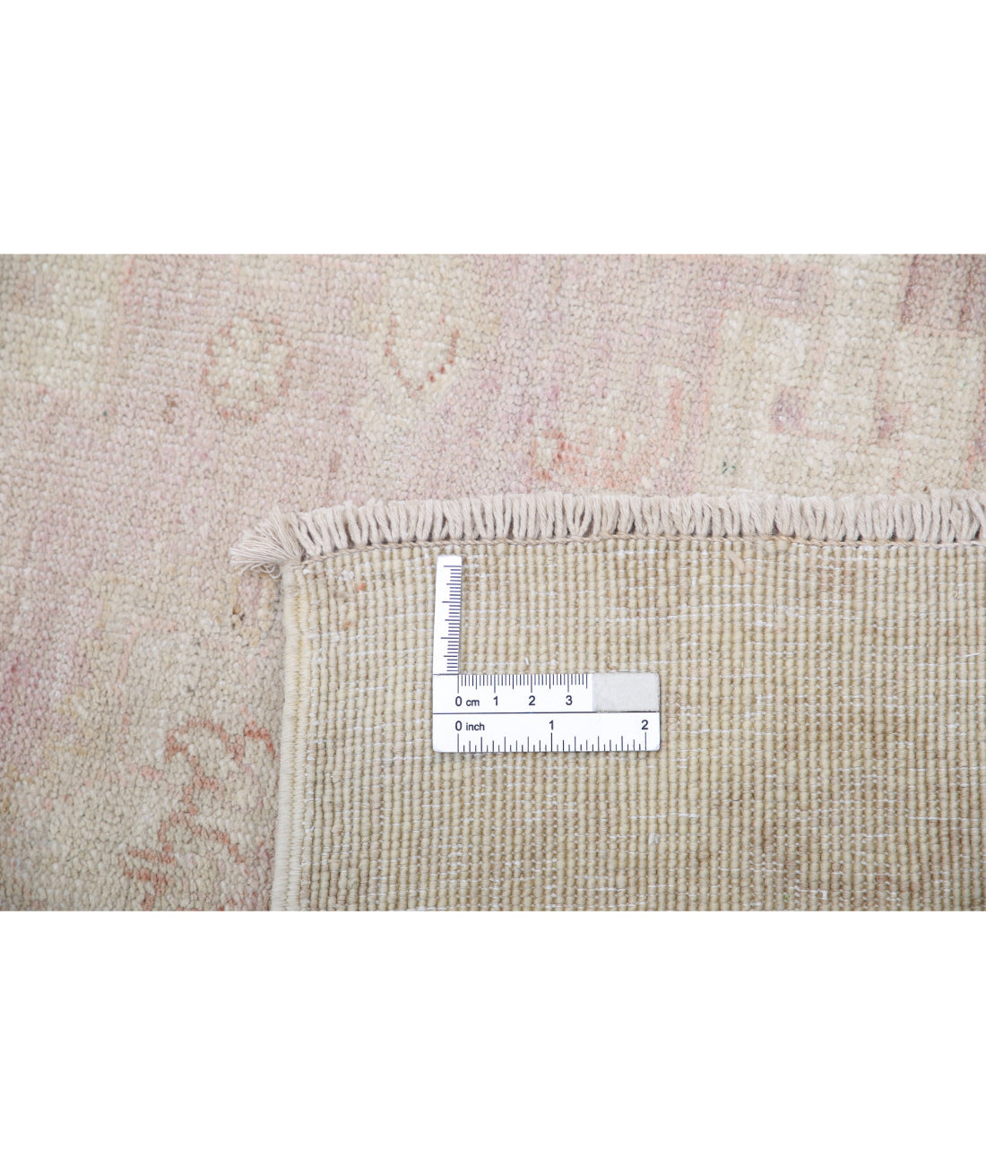 Hand Knotted Serenity Wool Rug - 2'6'' x 8'11'' 2'6'' x 8'11'' (75 X 268) / Pink / Ivory