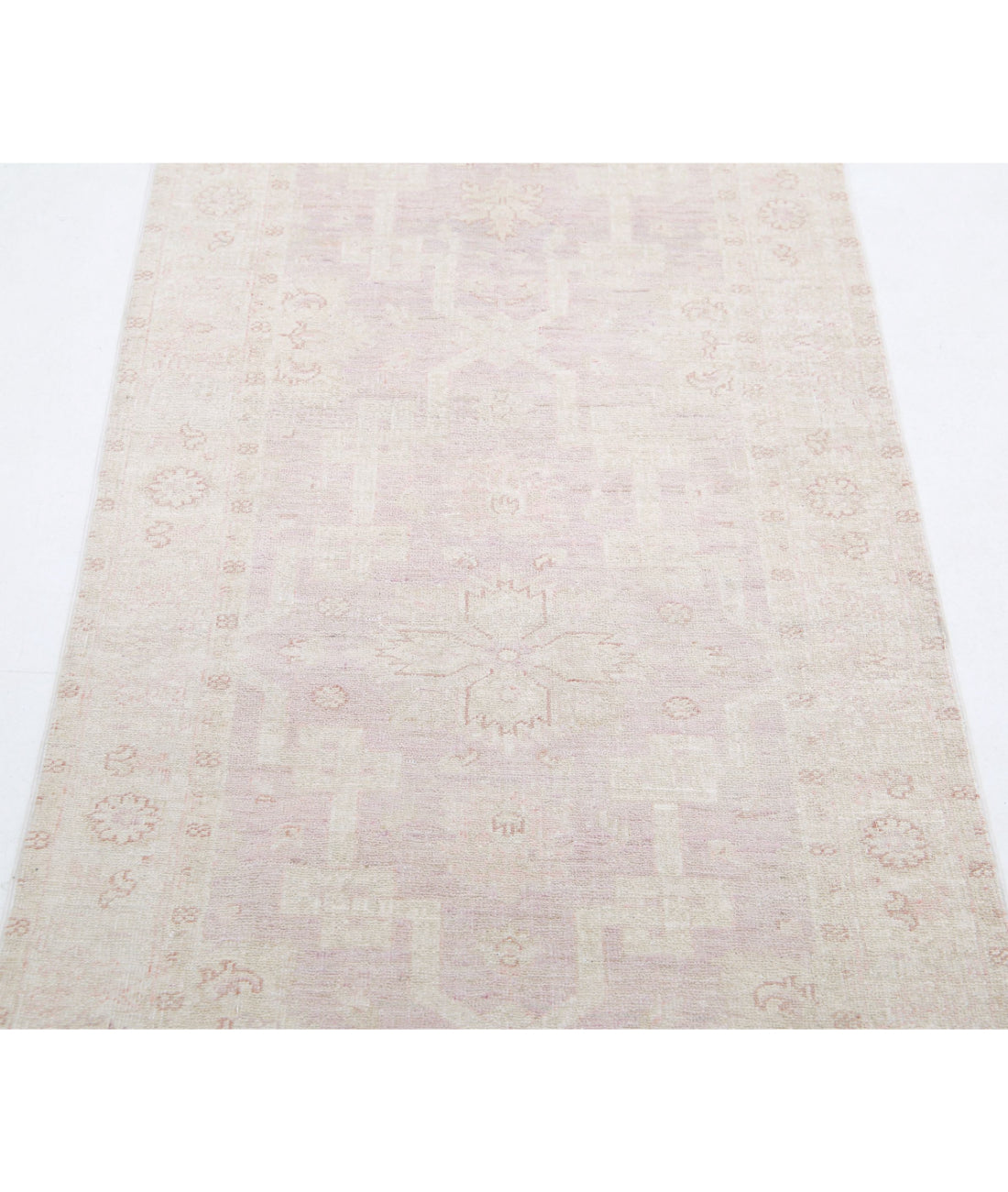 Hand Knotted Serenity Wool Rug - 2'6'' x 8'11'' 2'6'' x 8'11'' (75 X 268) / Pink / Ivory