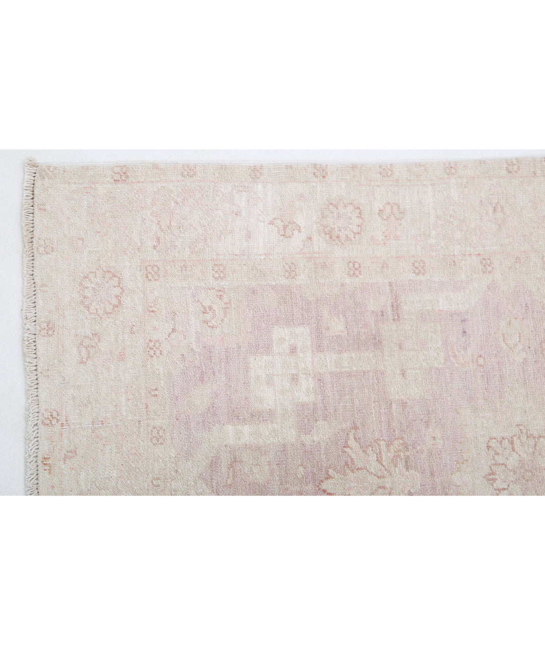 Hand Knotted Serenity Wool Rug - 2'6'' x 8'11'' 2'6'' x 8'11'' (75 X 268) / Pink / Ivory