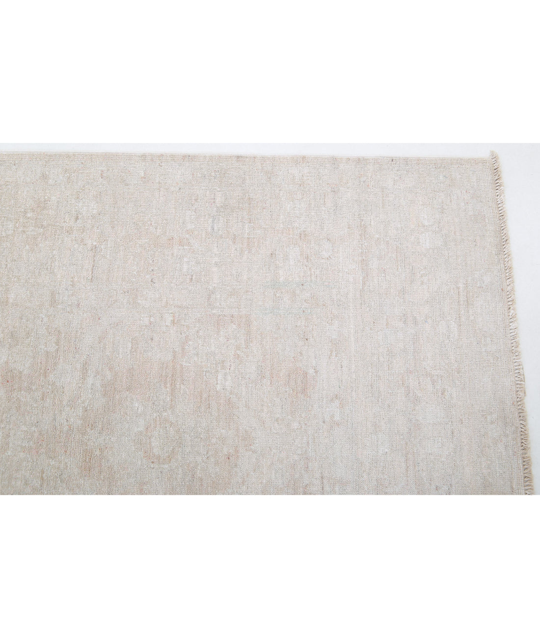 Hand Knotted Serenity Wool Rug - 5'10'' x 8'10'' 5'10'' x 8'10'' (175 X 265) / Grey / Ivory