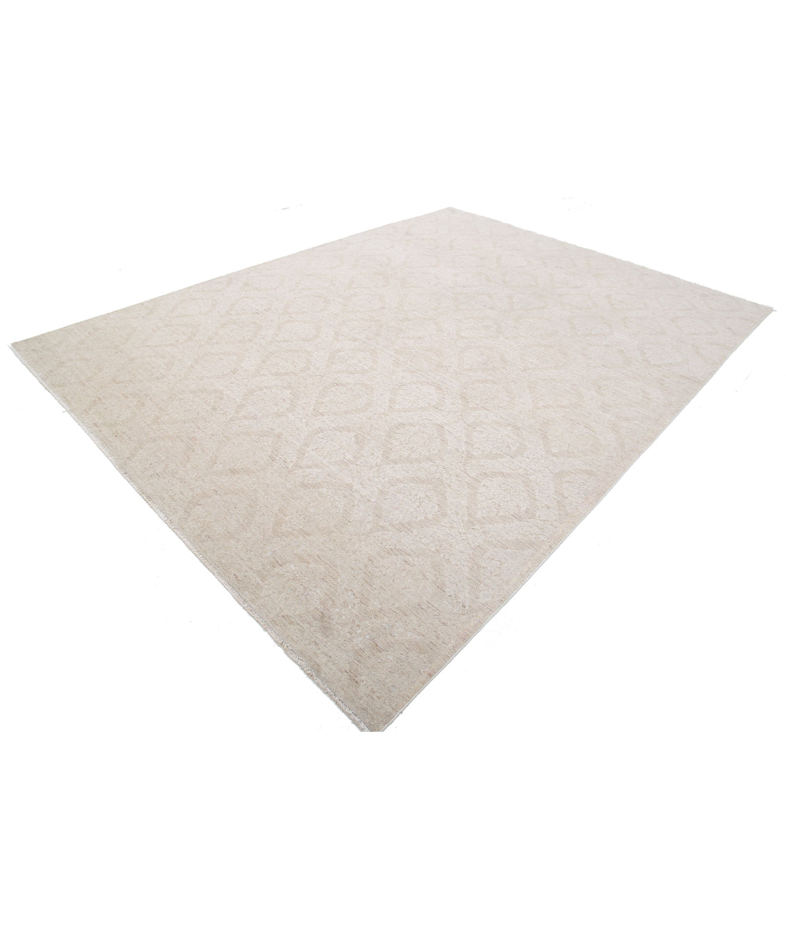 Hand Knotted Serenity Wool Rug - 8'8'' x 11'8'' 8'8'' x 11'8'' (260 X 350) / Taupe / Ivory