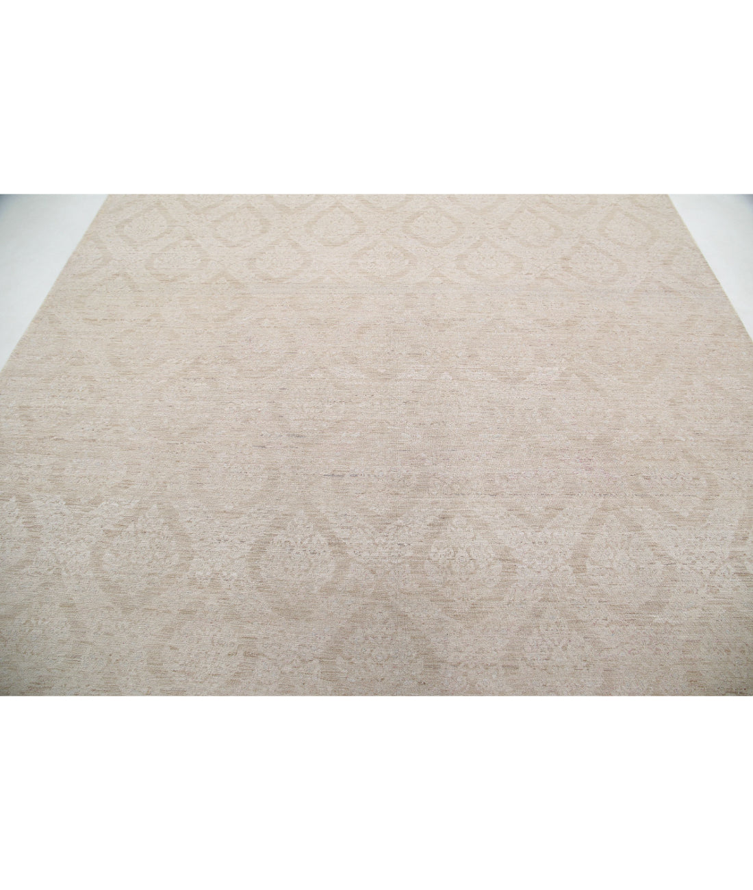 Hand Knotted Serenity Wool Rug - 8'8'' x 11'8'' 8'8'' x 11'8'' (260 X 350) / Taupe / Ivory
