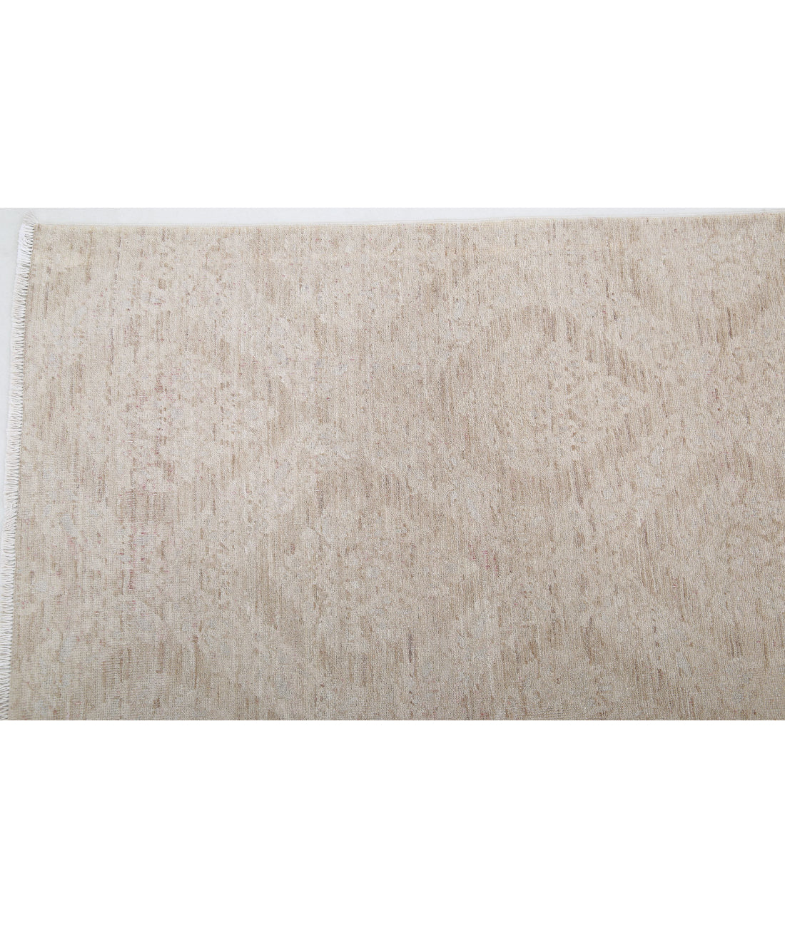 Hand Knotted Serenity Wool Rug - 8'8'' x 11'8'' 8'8'' x 11'8'' (260 X 350) / Taupe / Ivory