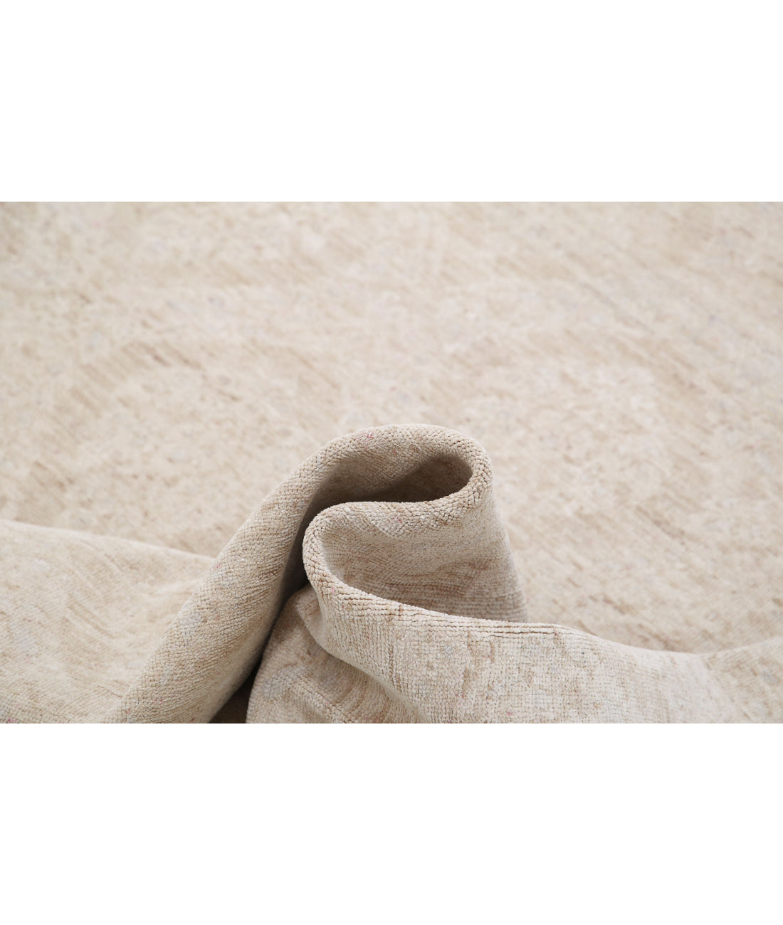 Hand Knotted Serenity Wool Rug - 8'8'' x 11'8'' 8'8'' x 11'8'' (260 X 350) / Taupe / Ivory