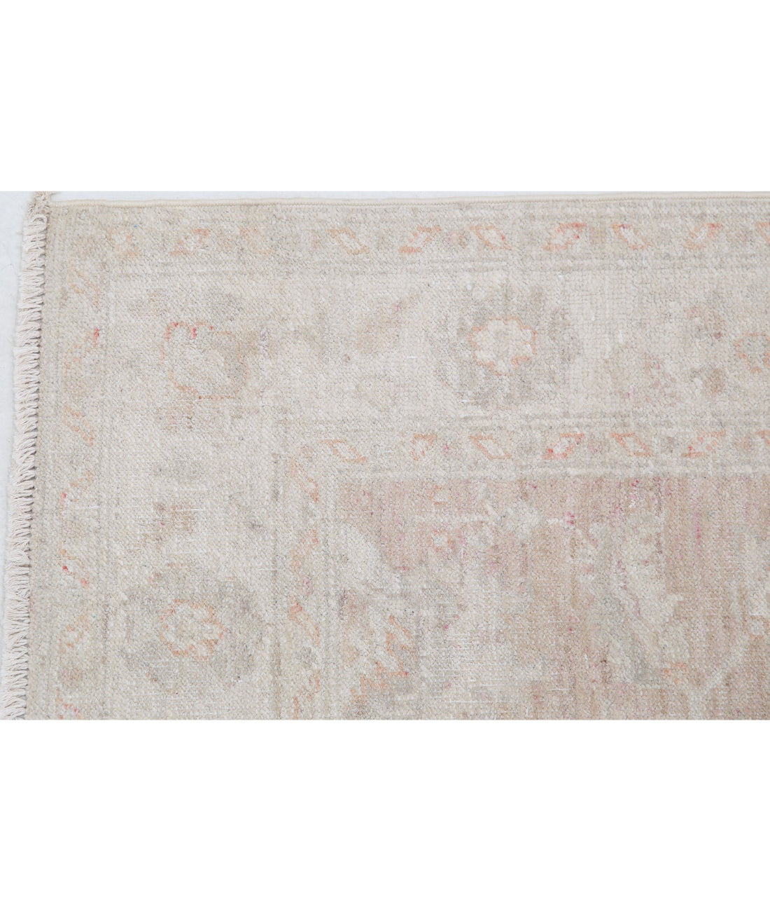 Hand Knotted Serenity Wool Rug - 2'6'' x 6'8'' 2'6'' x 6'8'' (75 X 200) / Taupe / Ivory