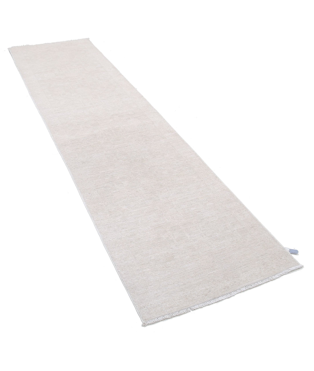 Hand Knotted Serenity Wool Rug - 2'6'' x 9'8'' 2'6'' x 9'8'' (75 X 290) / Ivory / N/A