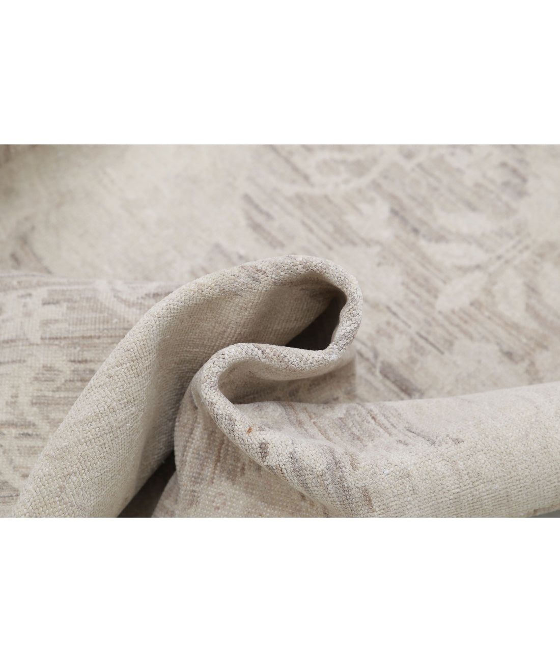 Hand Knotted Serenity Wool Rug - 2'6'' x 7'11'' 2'6'' x 7'11'' (75 X 238) / Brown / Ivory