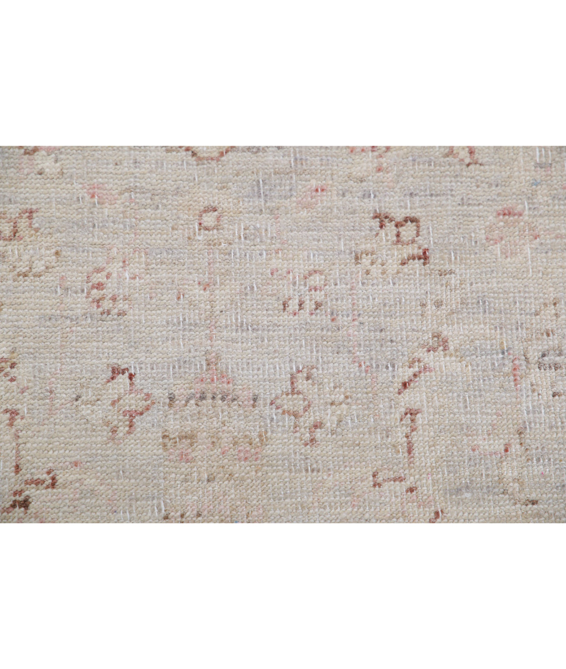 Hand Knotted Serenity Wool Rug - 2'6'' x 10'1'' 2'6'' x 10'1'' (75 X 303) / Grey / Ivory