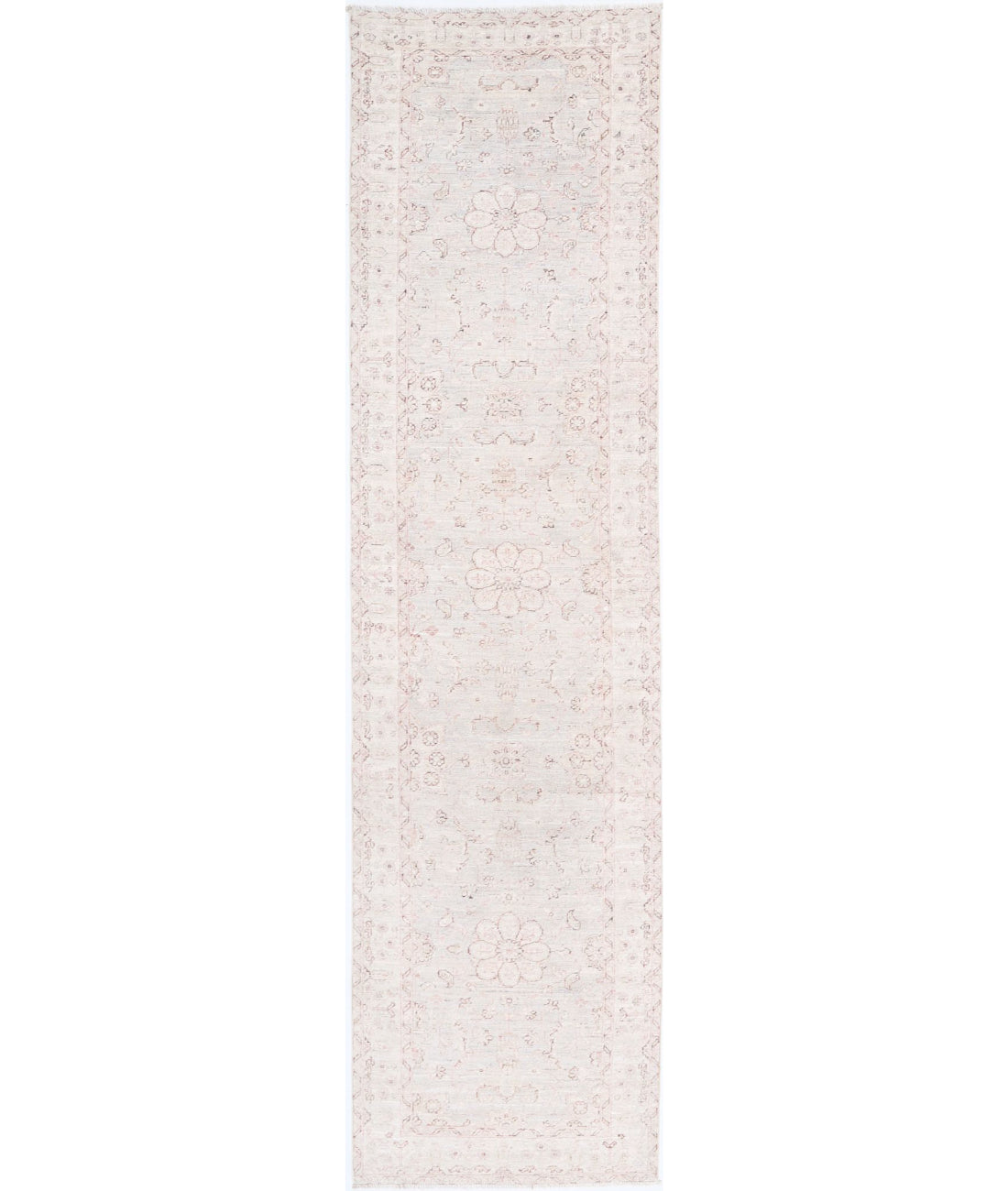 Hand Knotted Serenity Wool Rug - 2'6'' x 10'1''