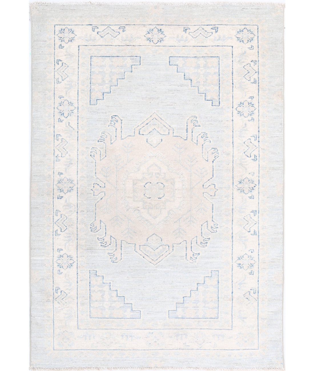 Hand Knotted Serenity Wool Rug - 3'0'' x 4'8''