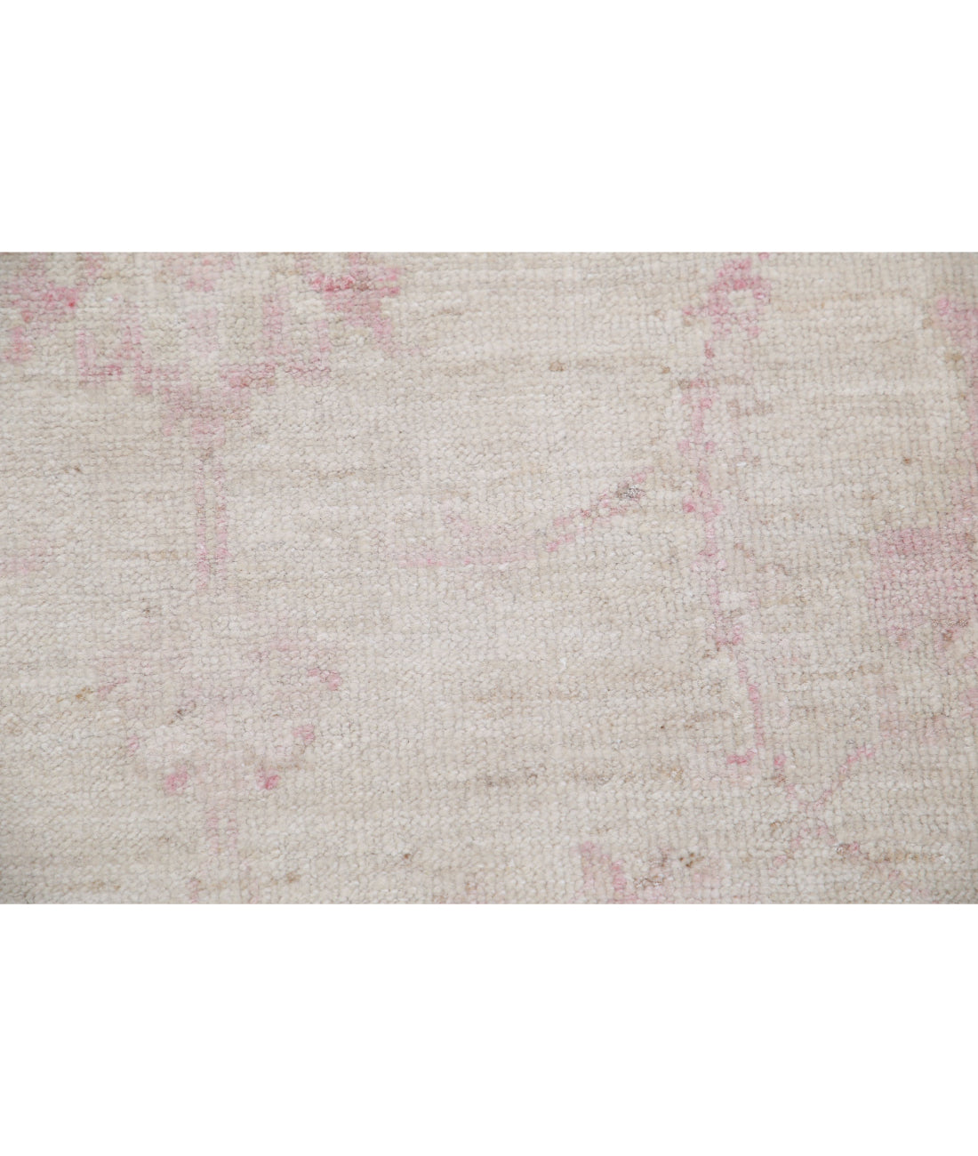 Hand Knotted Serenity Wool Rug - 3'10'' x 5'9'' 3'10'' x 5'9'' (115 X 173) / Ivory / Pink