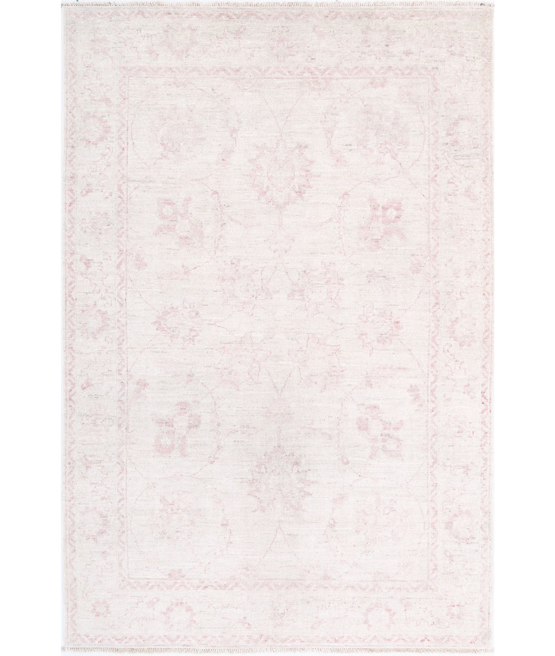 Hand Knotted Serenity Wool Rug - 3'10'' x 5'9''