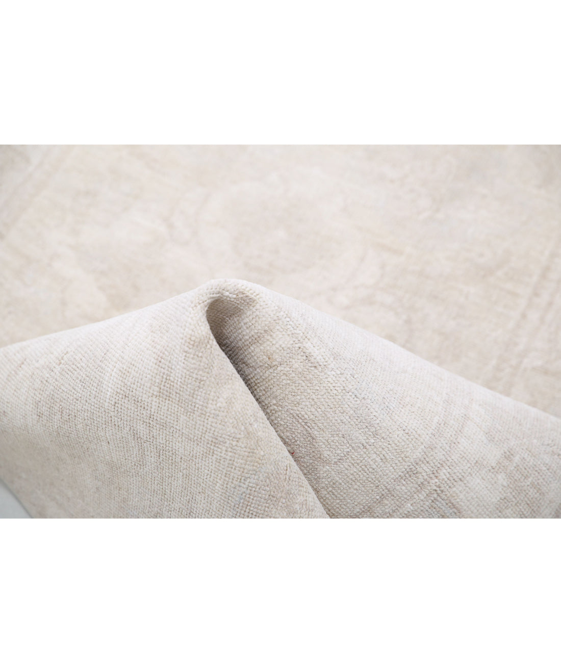 Hand Knotted Serenity Wool Rug - 2'5'' x 6'3'' 2'5'' x 6'3'' (73 X 188) / Ivory / Taupe