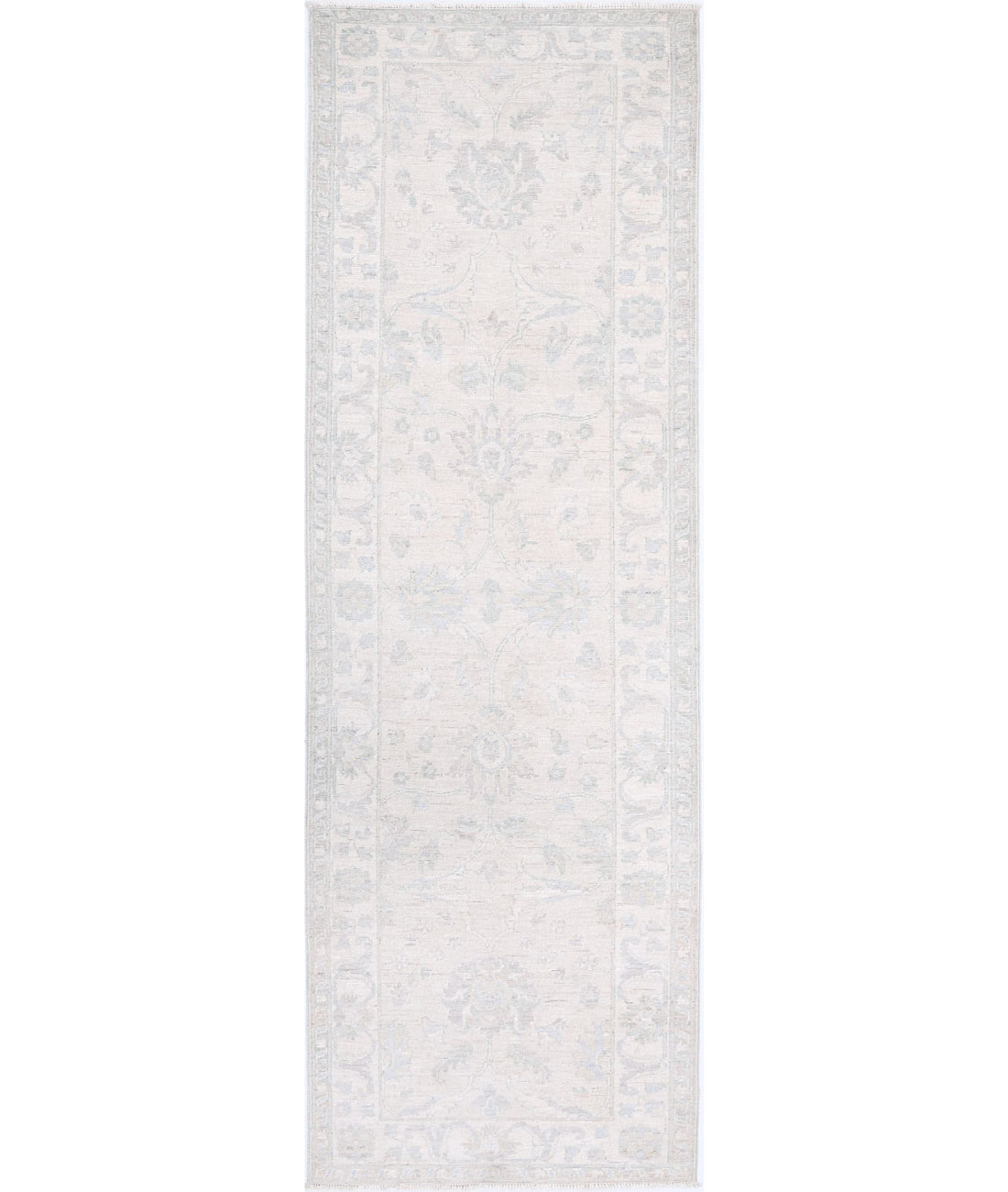 Hand Knotted Serenity Wool Rug - 2'7'' x 8'4'' 2'7'' x 8'4'' (78 X 250) / Taupe / Ivory