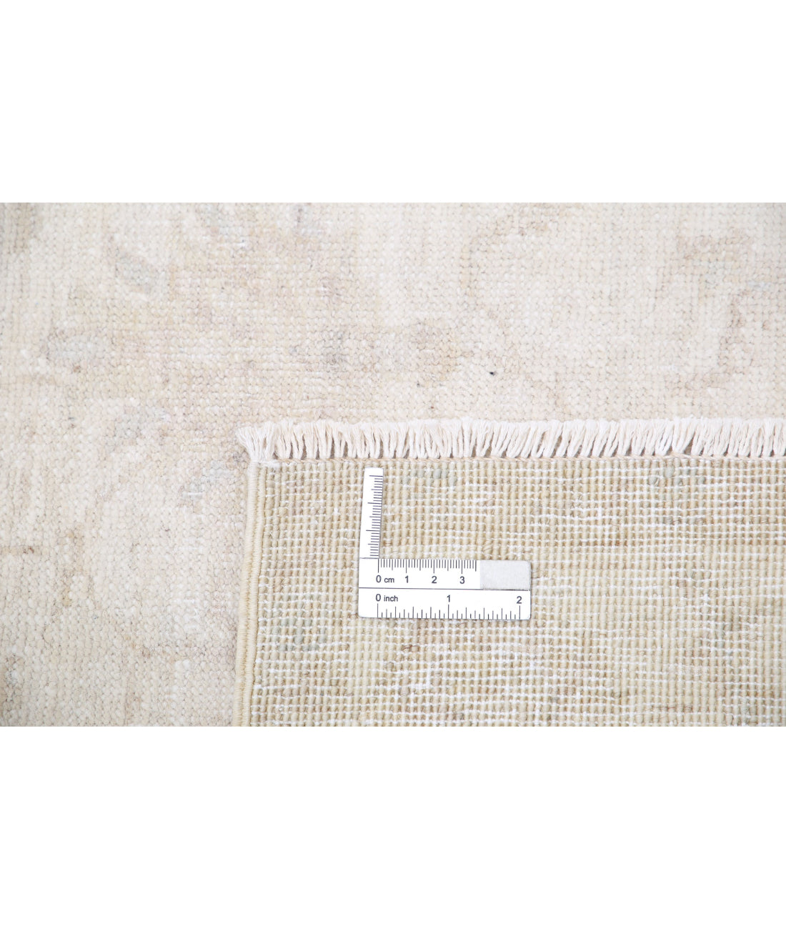 Hand Knotted Serenity Wool Rug - 2'6'' x 9'7'' 2'6'' x 9'7'' (75 X 288) / Ivory / Taupe