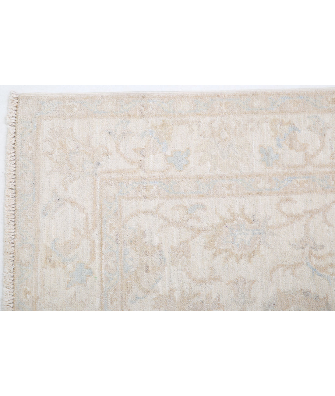 Hand Knotted Serenity Wool Rug - 2'5'' x 6'4'' 2'5'' x 6'4'' (73 X 190) / Ivory / Taupe