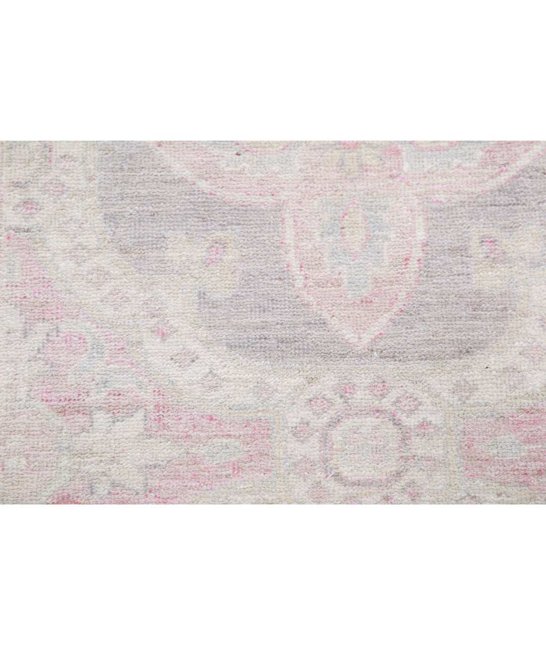 Hand Knotted Serenity Wool Rug - 2'7'' x 9'9'' 2'7'' x 9'9'' (78 X 293) / Grey / Ivory