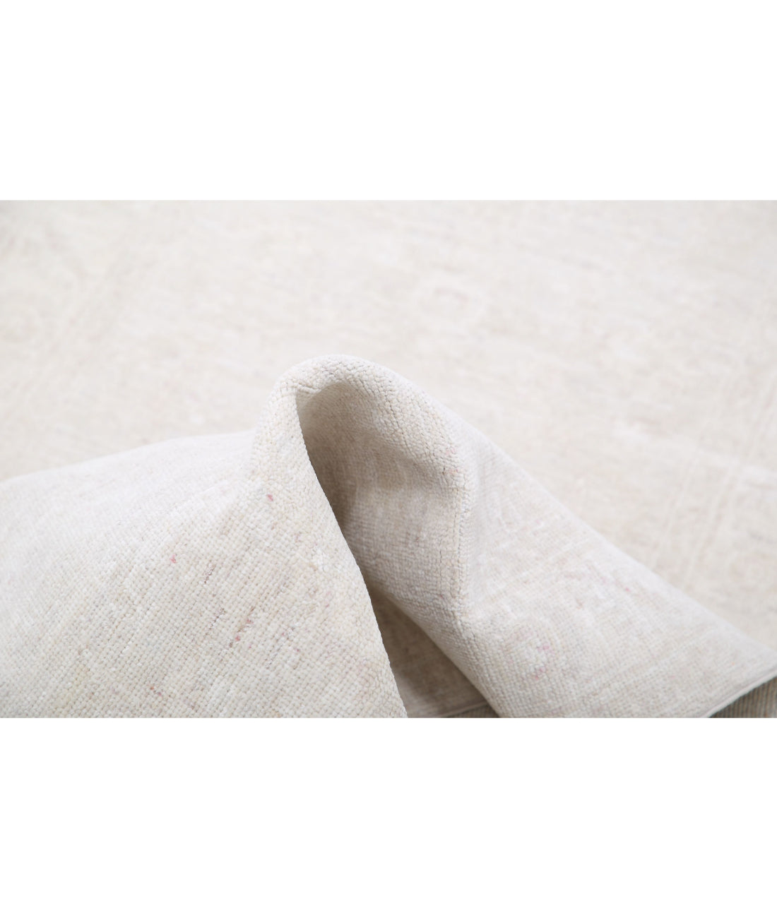 Hand Knotted Serenity Wool Rug - 2'6'' x 8'2'' 2'6'' x 8'2'' (75 X 245) / Grey / Ivory