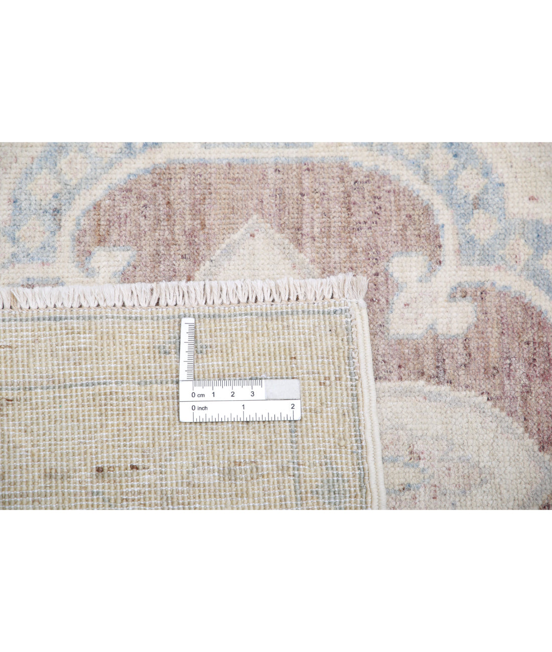 Hand Knotted Serenity Wool Rug - 2'6'' x 10'0'' 2'6'' x 10'0'' (75 X 300) / Brown / Ivory