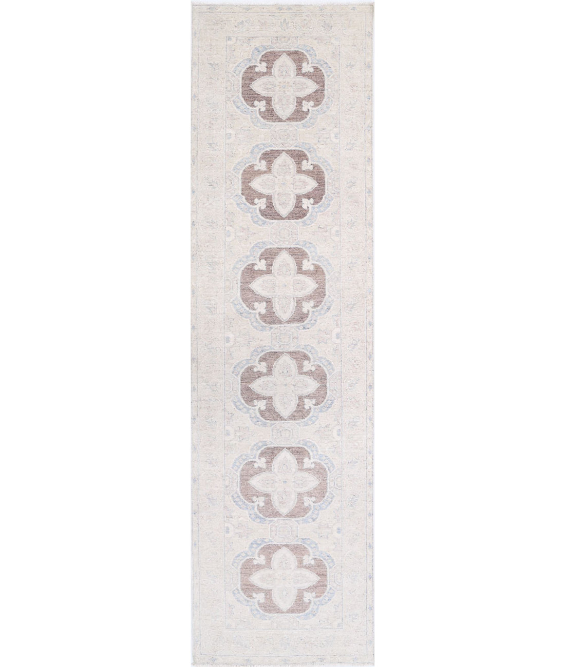 Hand Knotted Serenity Wool Rug - 2&#39;6&#39;&#39; x 10&#39;0&#39;&#39;