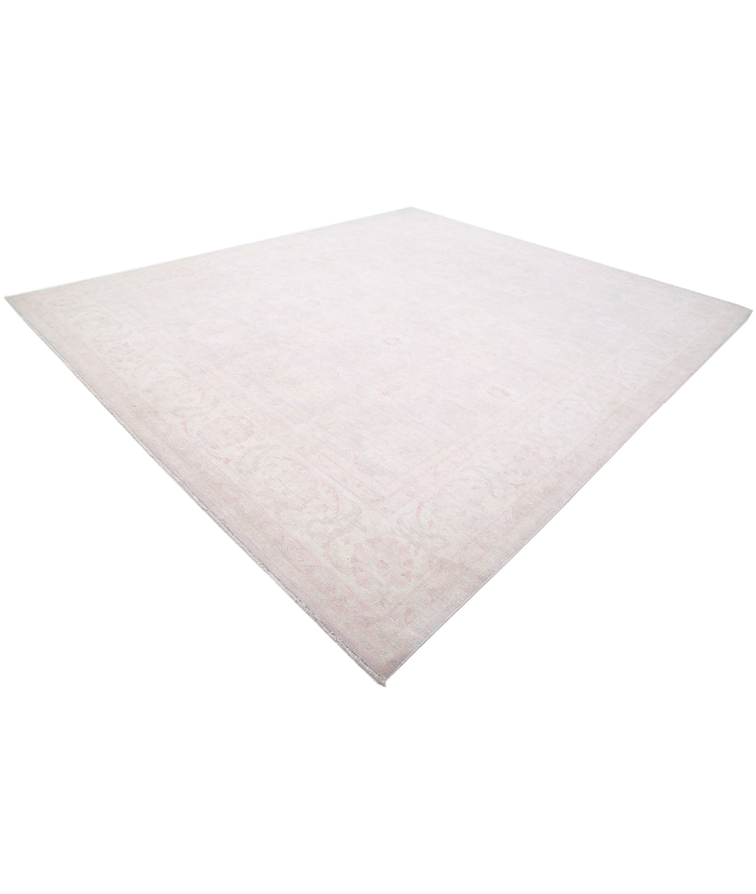 Hand Knotted Serenity Wool Rug - 12'0'' x 14'3'' 12'0'' x 14'3'' (360 X 428) / Grey / Ivory