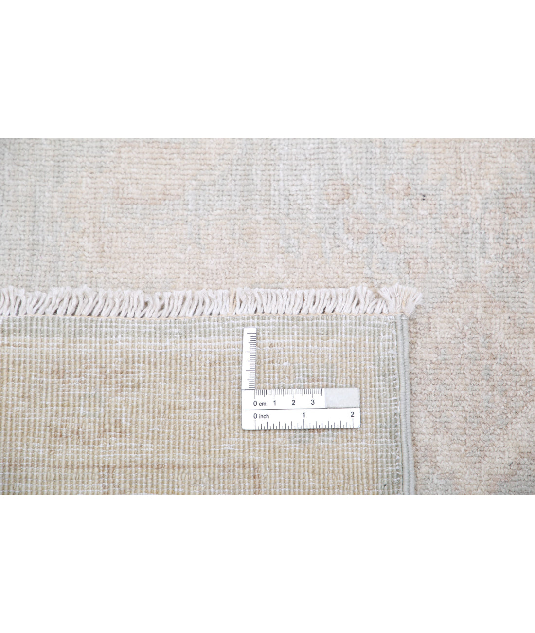 Hand Knotted Serenity Wool Rug - 7'10'' x 9'7'' 7'10'' x 9'7'' (235 X 288) / Ivory / Taupe