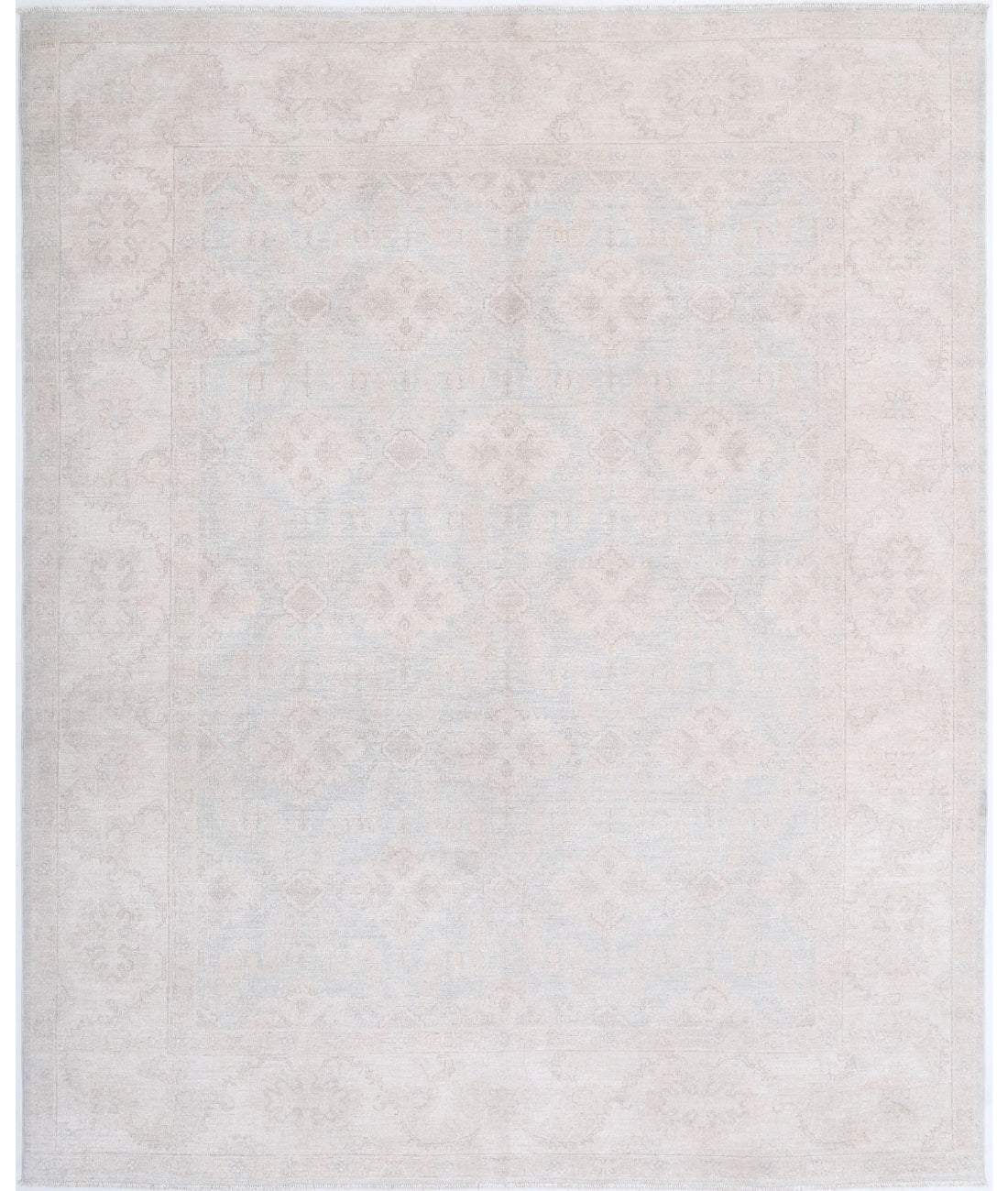 Hand Knotted Serenity Wool Rug - 7'10'' x 9'7''