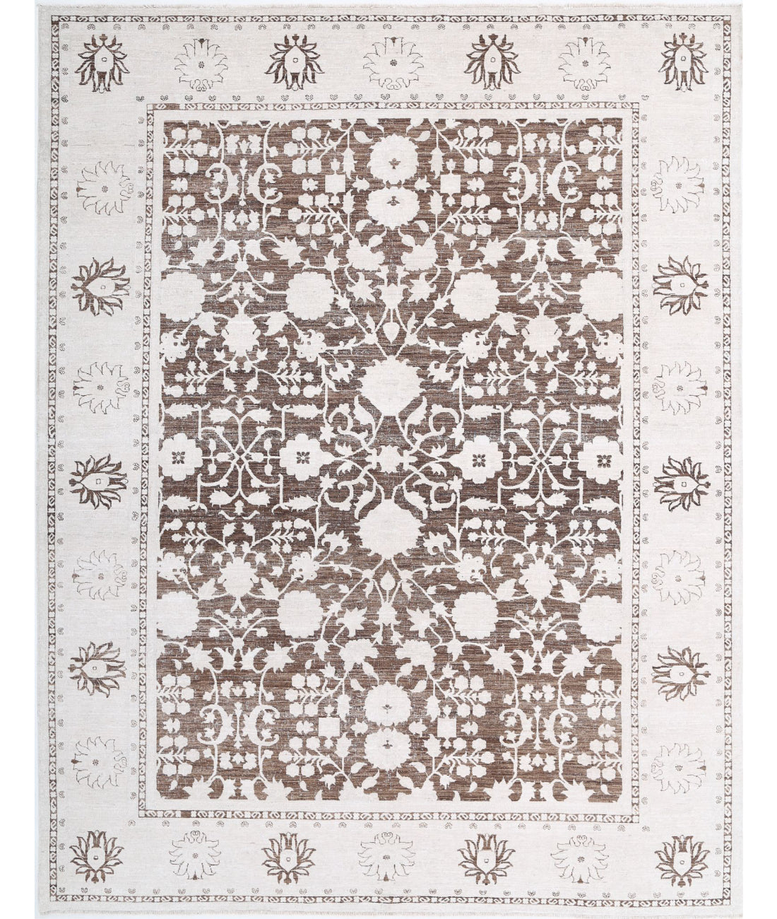 Hand Knotted Serenity Wool Rug - 8'11'' x 11'8''
