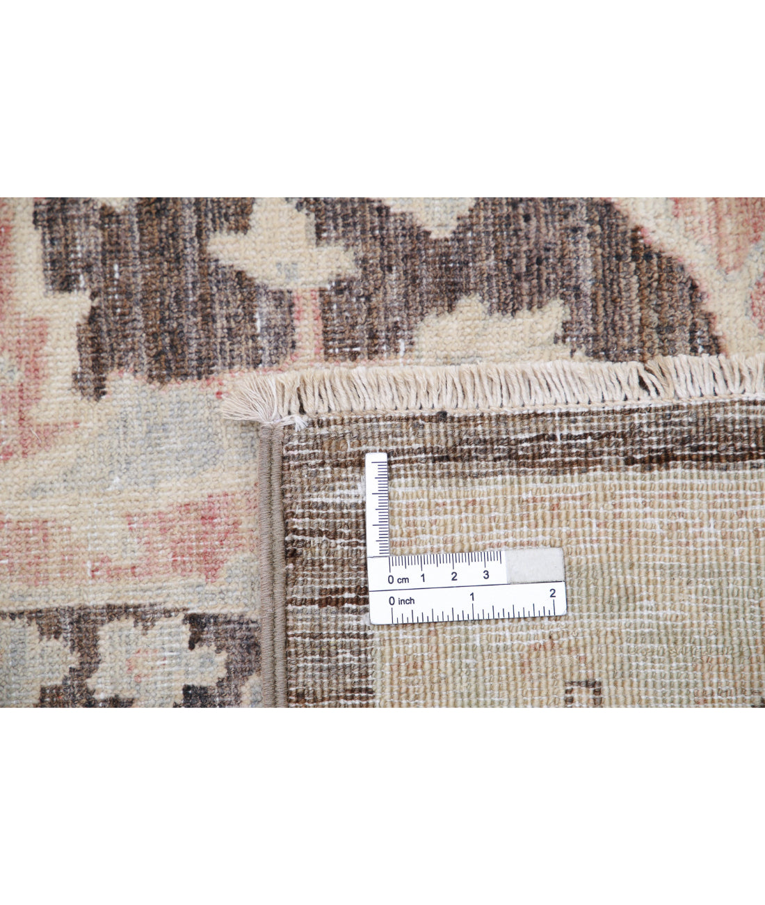 Hand Knotted Serenity Wool Rug - 8'8'' x 11'5'' 8'8'' x 11'5'' (260 X 343) / Taupe / Ivory