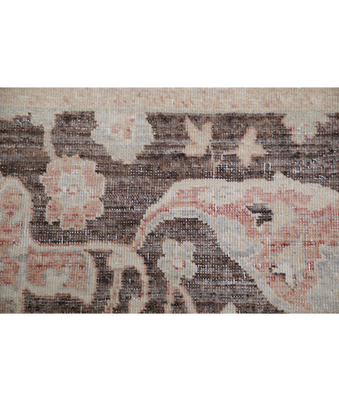 Hand Knotted Serenity Wool Rug - 8'8'' x 11'5'' 8'8'' x 11'5'' (260 X 343) / Taupe / Ivory