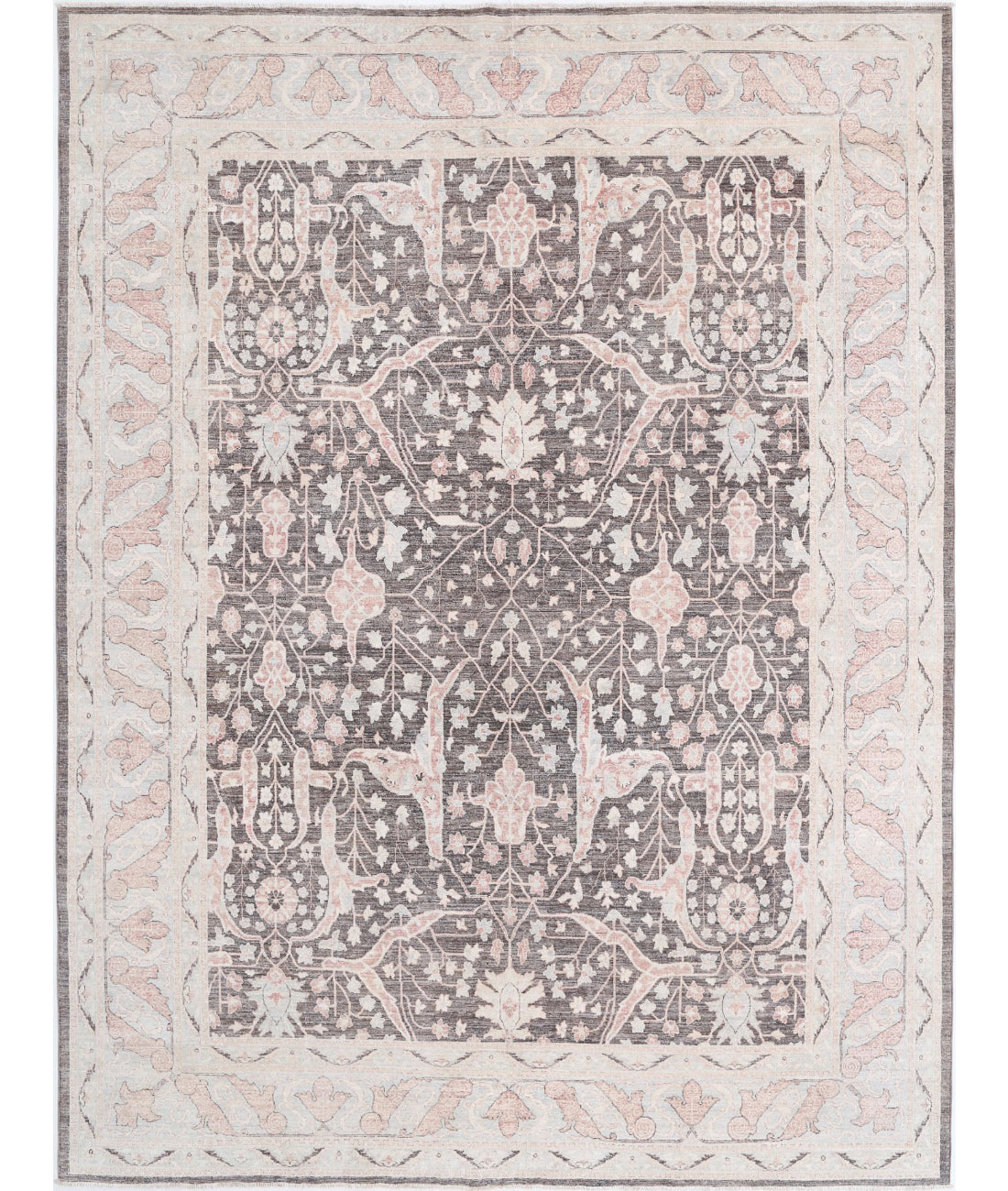 Hand Knotted Serenity Wool Rug - 8'8'' x 11'5''