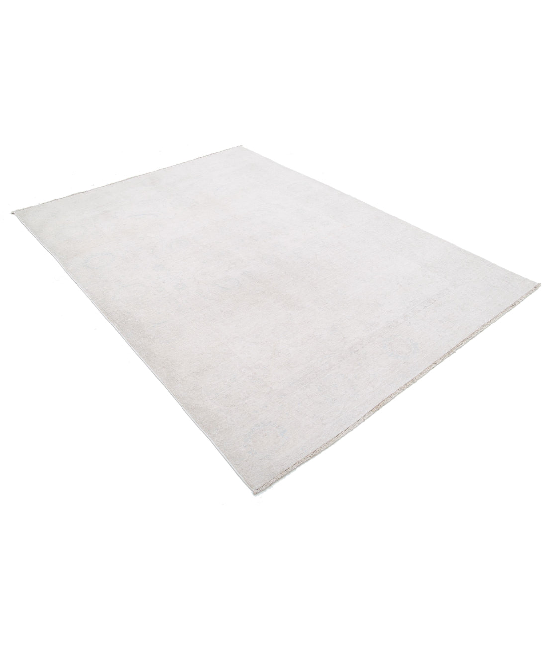 Hand Knotted Serenity Wool Rug - 5'7'' x 7'8'' 5'7'' x 7'8'' (168 X 230) / Ivory / Ivory