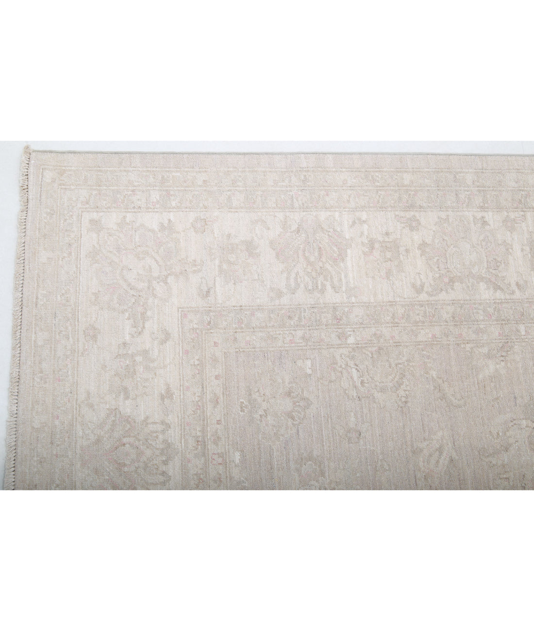 Hand Knotted Serenity Wool Rug - 5'7'' x 7'8'' 5'7'' x 7'8'' (168 X 230) / Grey / Ivory