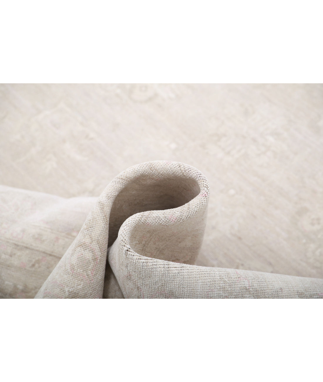 Hand Knotted Serenity Wool Rug - 5'7'' x 7'8'' 5'7'' x 7'8'' (168 X 230) / Grey / Ivory