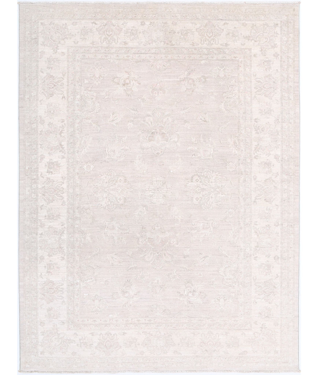 Hand Knotted Serenity Wool Rug - 5'7'' x 7'8''