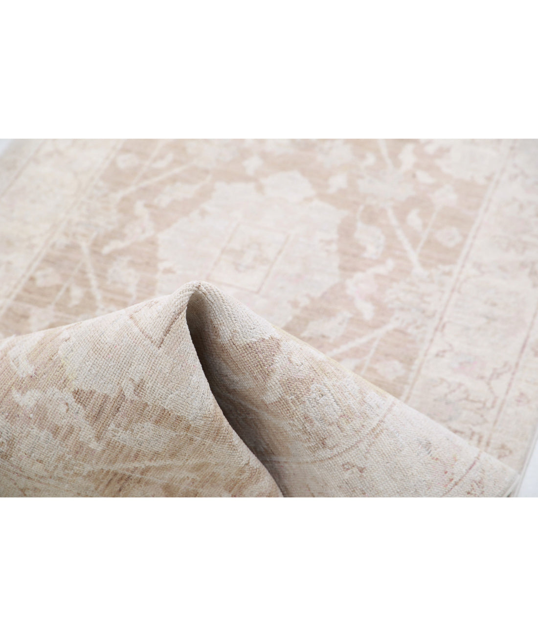 Hand Knotted Serenity Wool Rug - 2'7'' x 10'0'' 2'7'' x 10'0'' (78 X 300) / Brown / Ivory