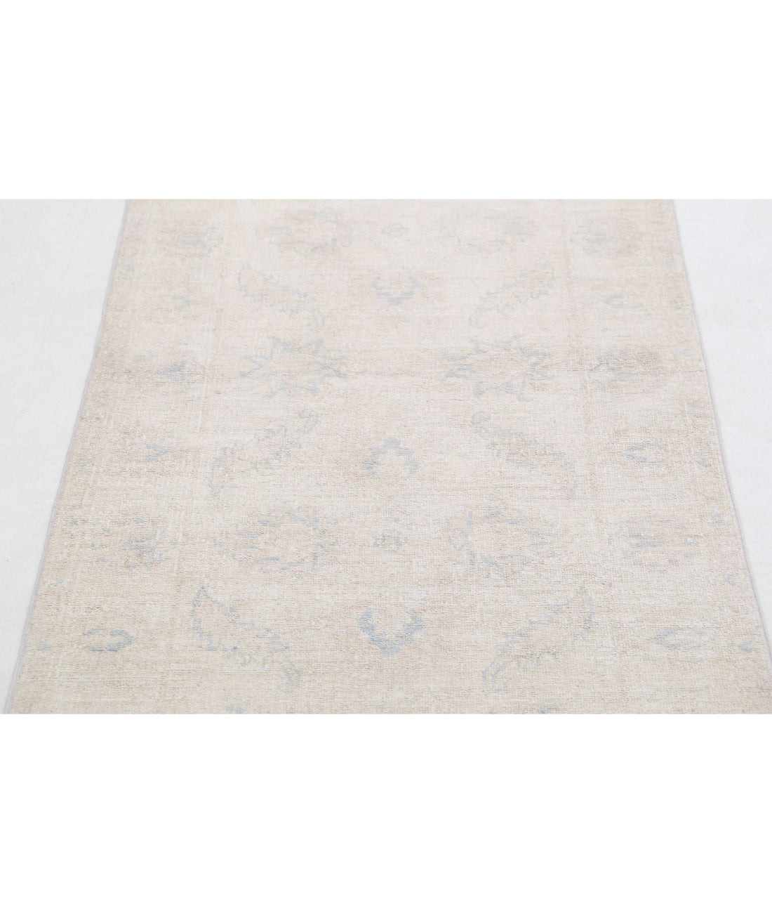 Hand Knotted Serenity Wool Rug - 2'7'' x 5'7'' 2'7'' x 5'7'' (78 X 168) / Ivory / Blue