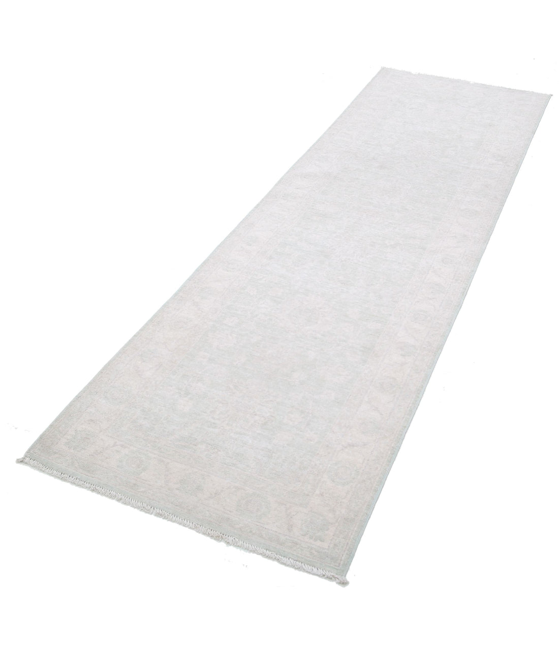 Alfombra de lana Serenity anudada a mano - 2'8'' x 8'7''